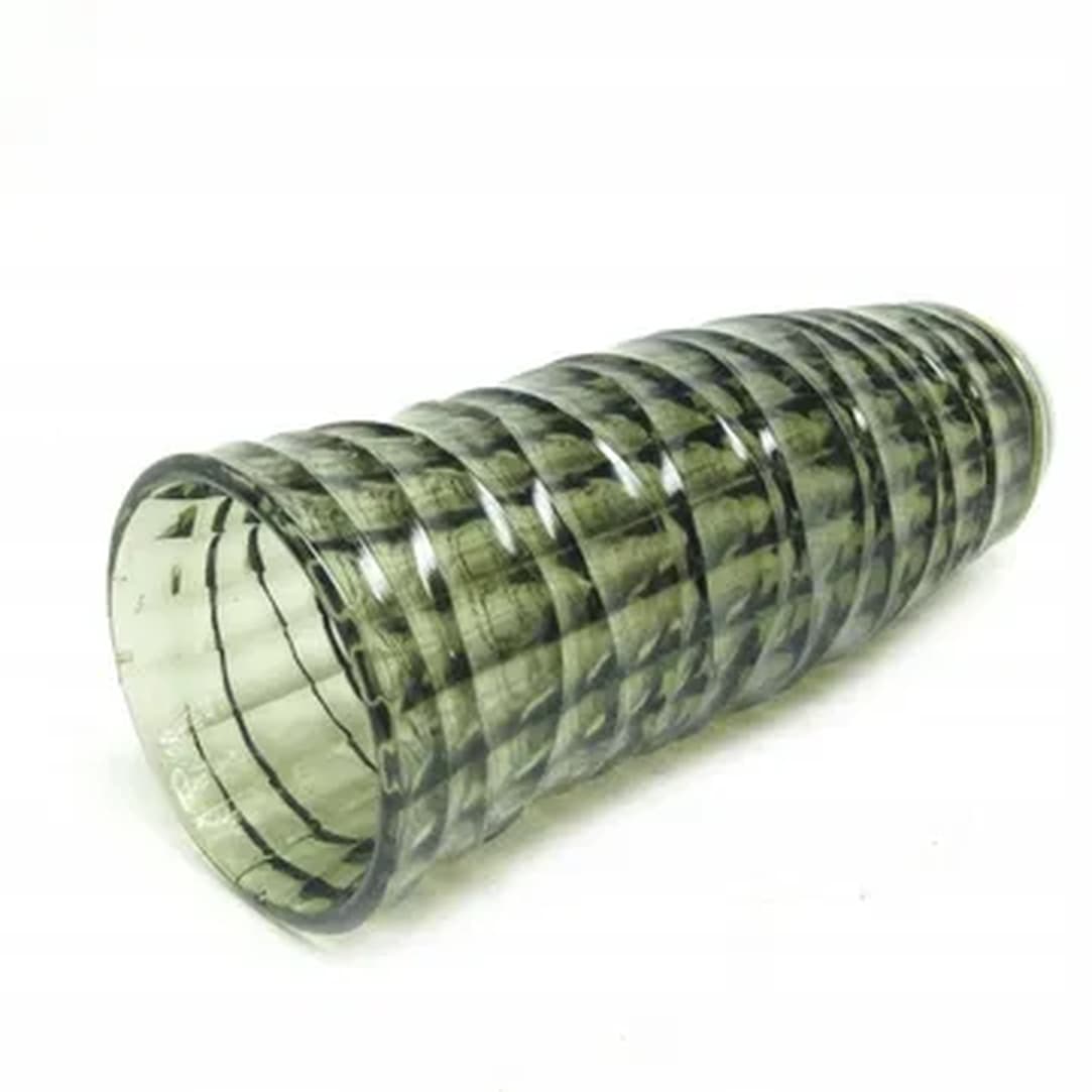 Baleron vase Modernism, transparent glass, HSG Ząbkowice, Poland, 1970s. - 182870