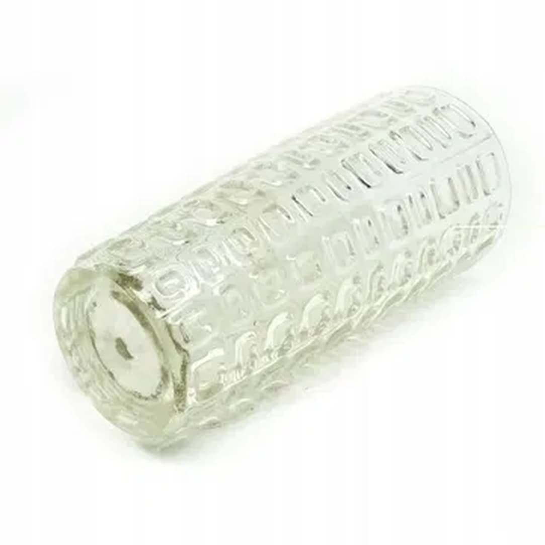 Vulkany vase, mid-century modern, olive soda glass, by J.S. Drost, Poland, 1970s. - 182887