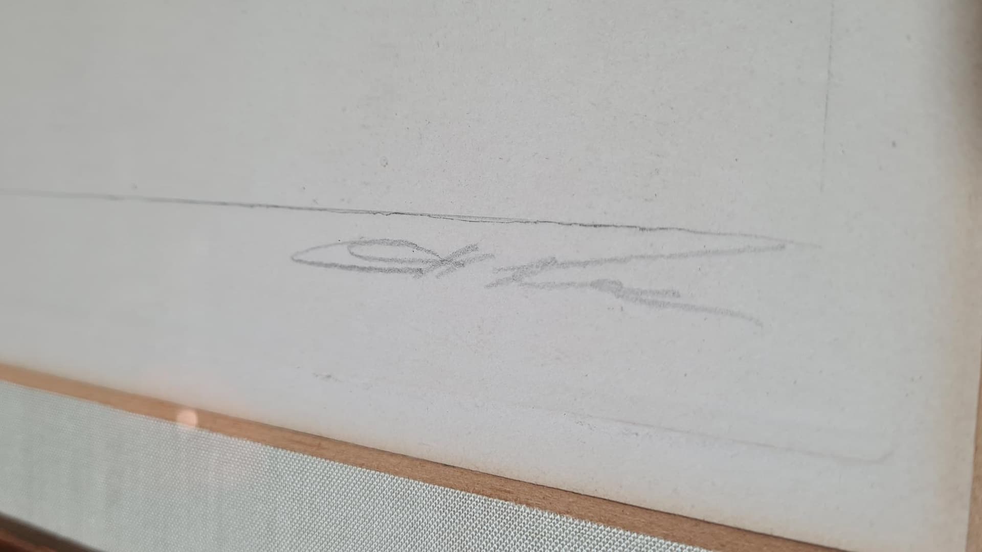 Litografia, multikolor, proj. B. O’Klein, Francja, lata 50. - 182928