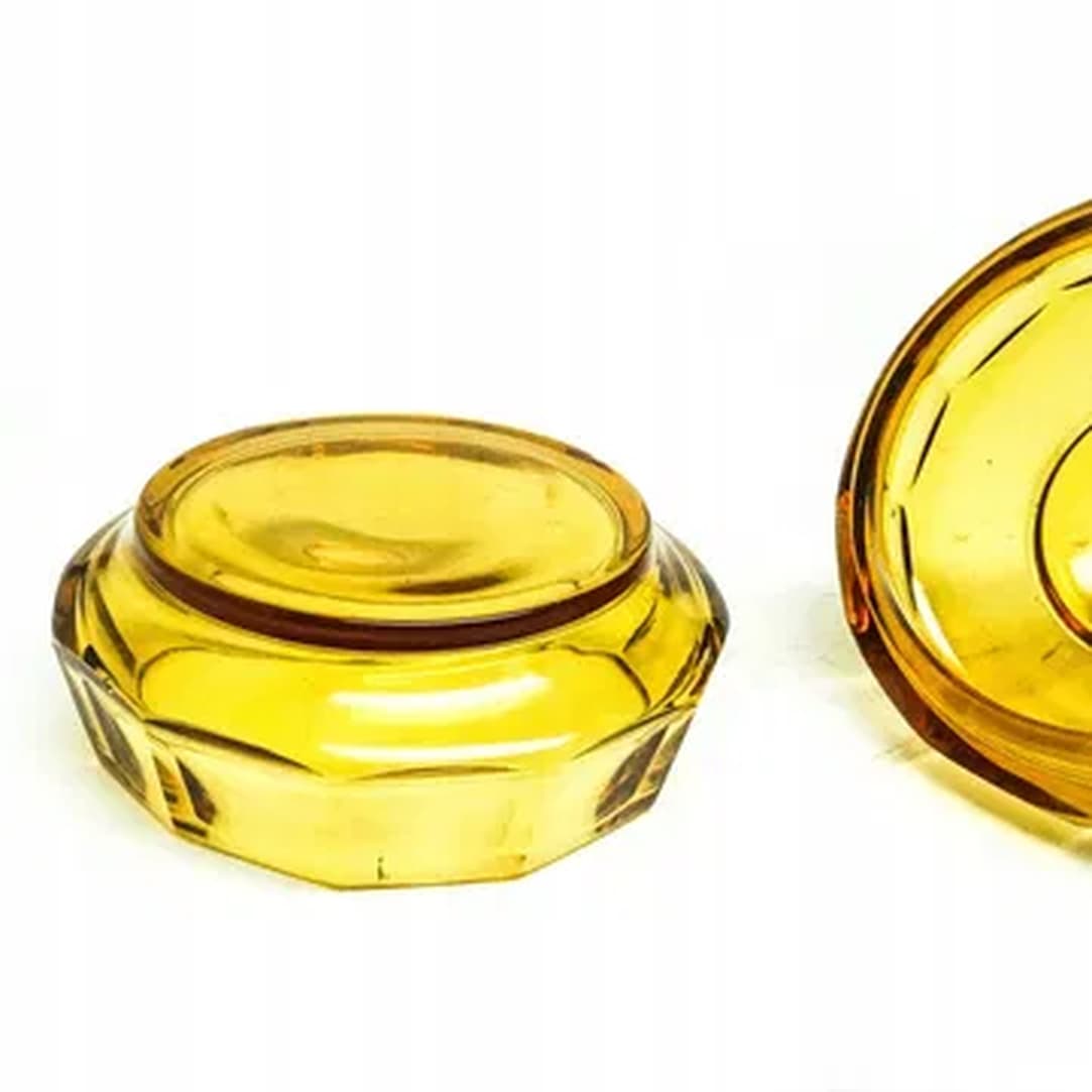 Art Deco bonbonniere, crystal, Moser, Czechoslovakia, 1930s. - 182977