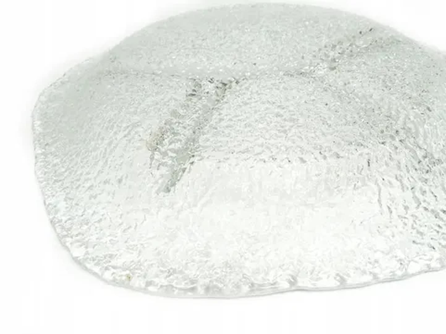 Appetizer platter, mid-century modern, sodalime glass, by J. S. Drost, Ząbkowice, Poland, 1970s. - 182989