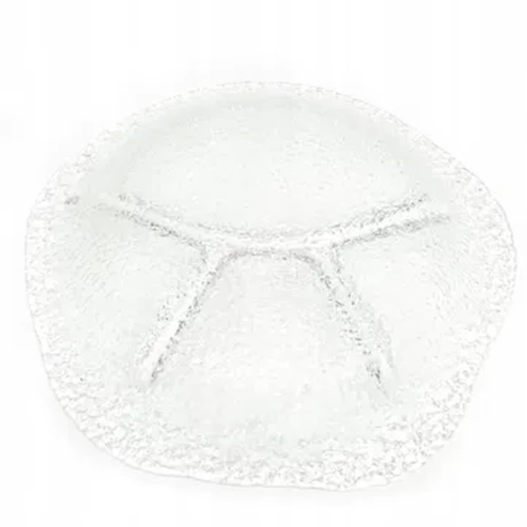 Appetizer platter, Modernism, glass, by J. Drost, Ząbkowice, Poland, 1970s. - 183015