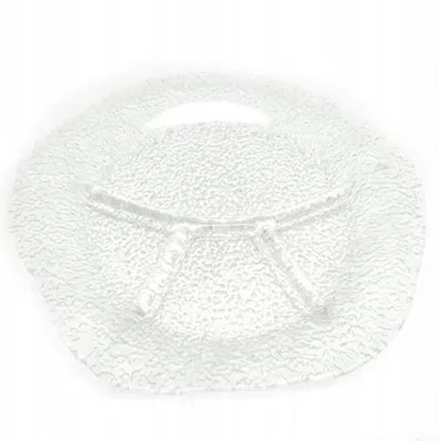 Appetizer platter, Modernism, glass, by J. Drost, Ząbkowice, Poland, 1970s. - DIMENSION