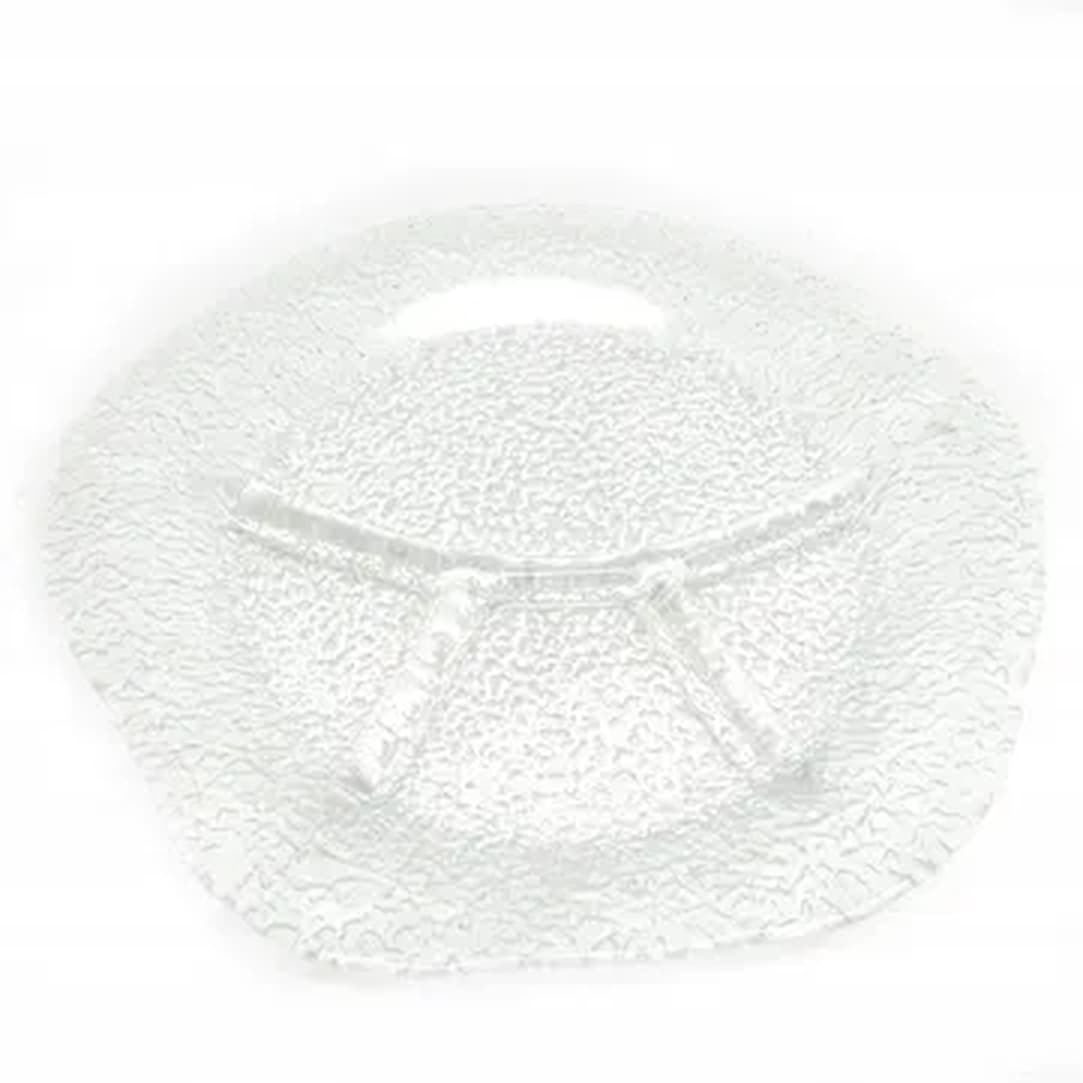 Appetizer platter, Modernism, glass, by J. Drost, Ząbkowice, Poland, 1970s. - 183013