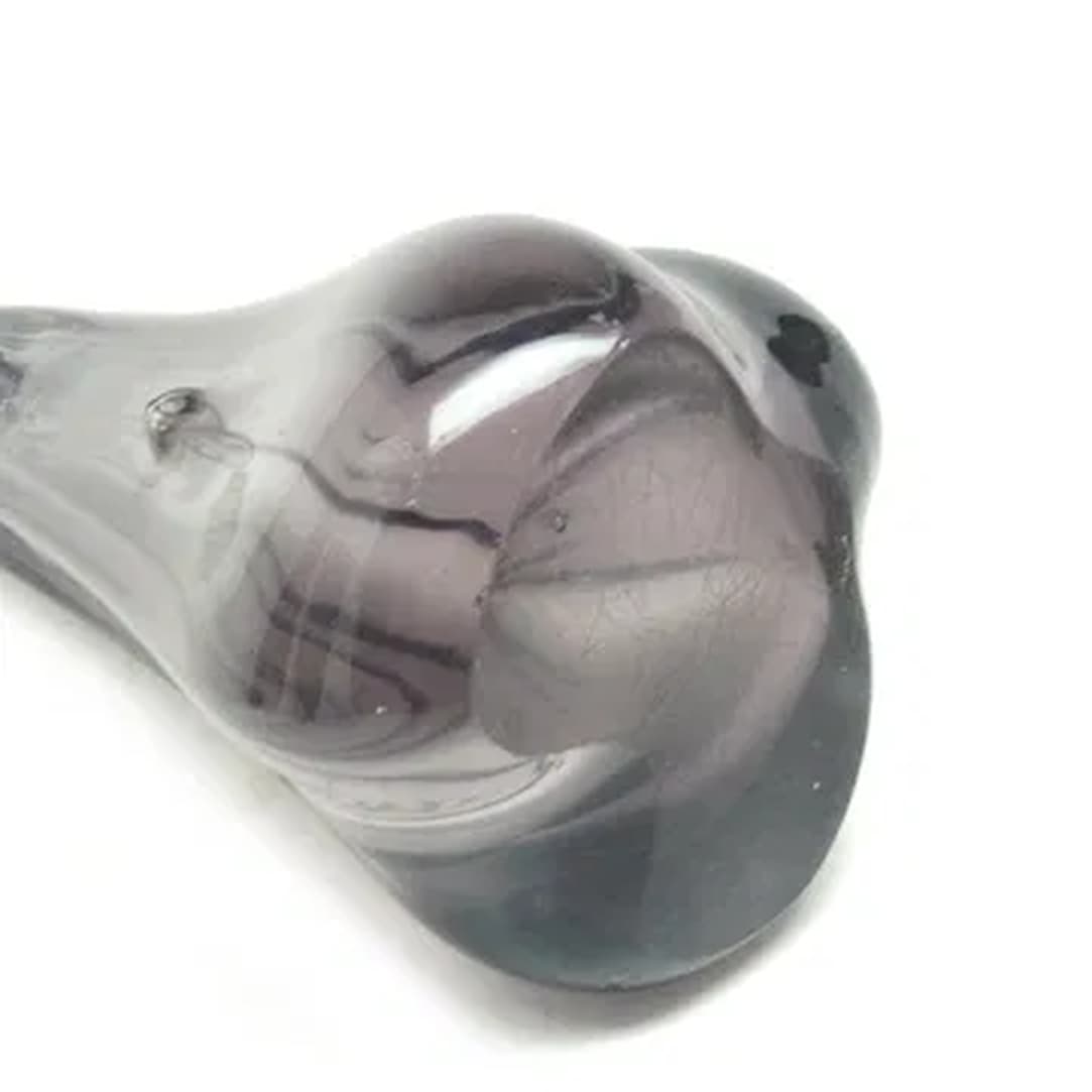 Wazon Fasolka, Mid-century modern, szkło transparentne, Ząbkowice, Polska, lata 70. - 183213