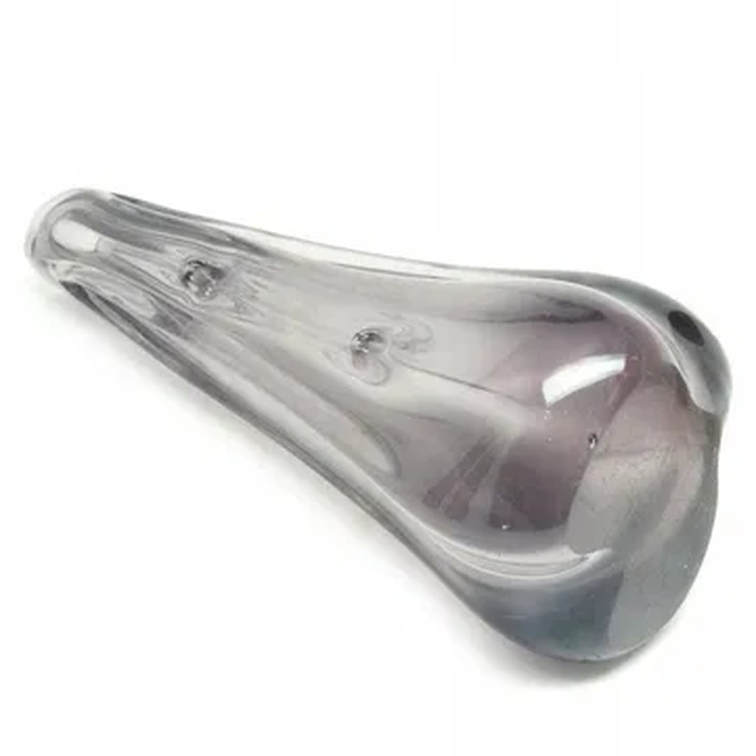 Wazon Fasolka, Mid-century modern, szkło transparentne, Ząbkowice, Polska, lata 70. - 183212