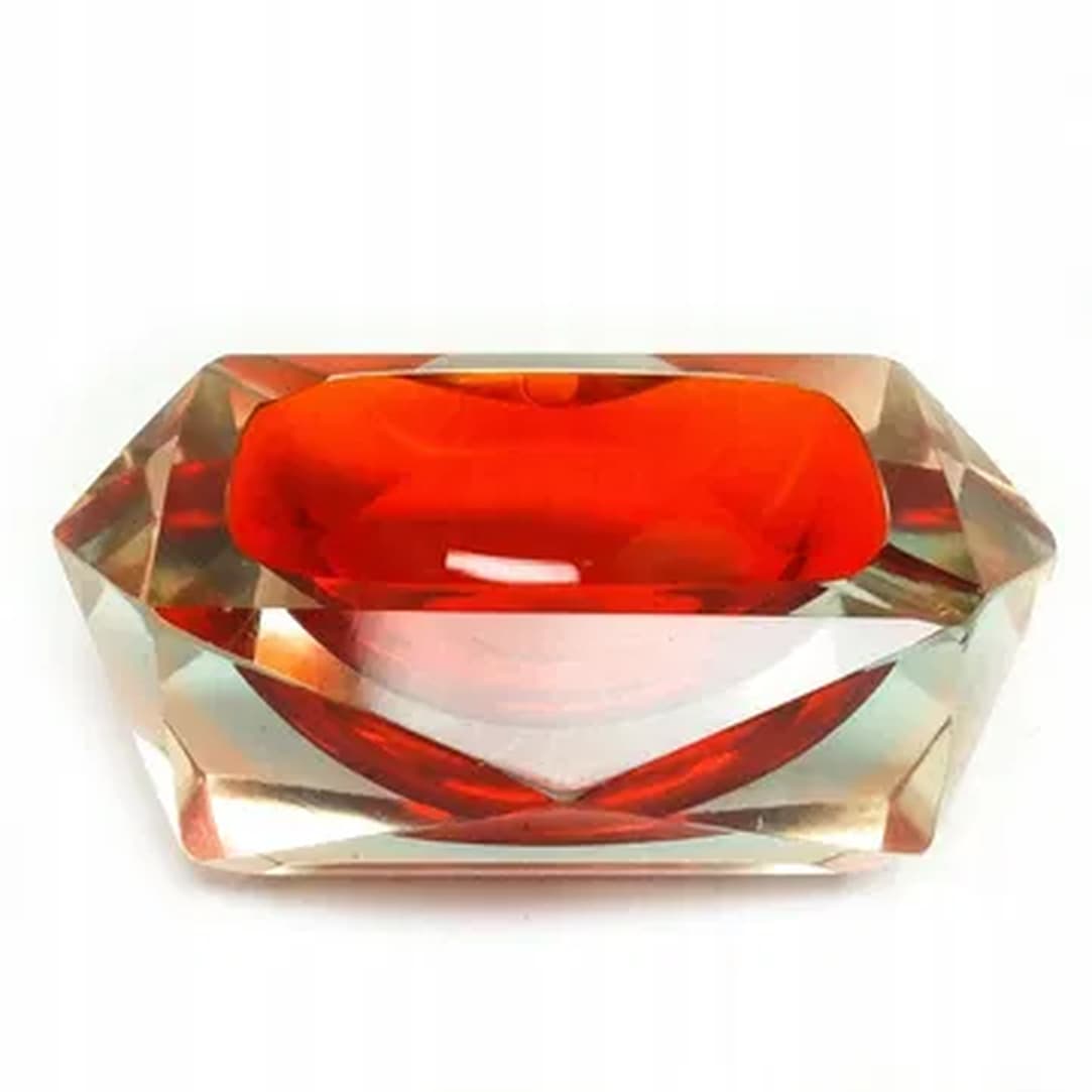 Murano organizer, mid-century modern, sommerso glass, Italy, 1950s. - 183226