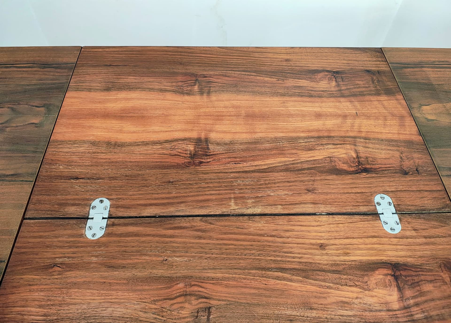 Extendable dining table, dark walnut, by J. Halabala, UP Závody, Czechoslovakia, 1950s. - 183322