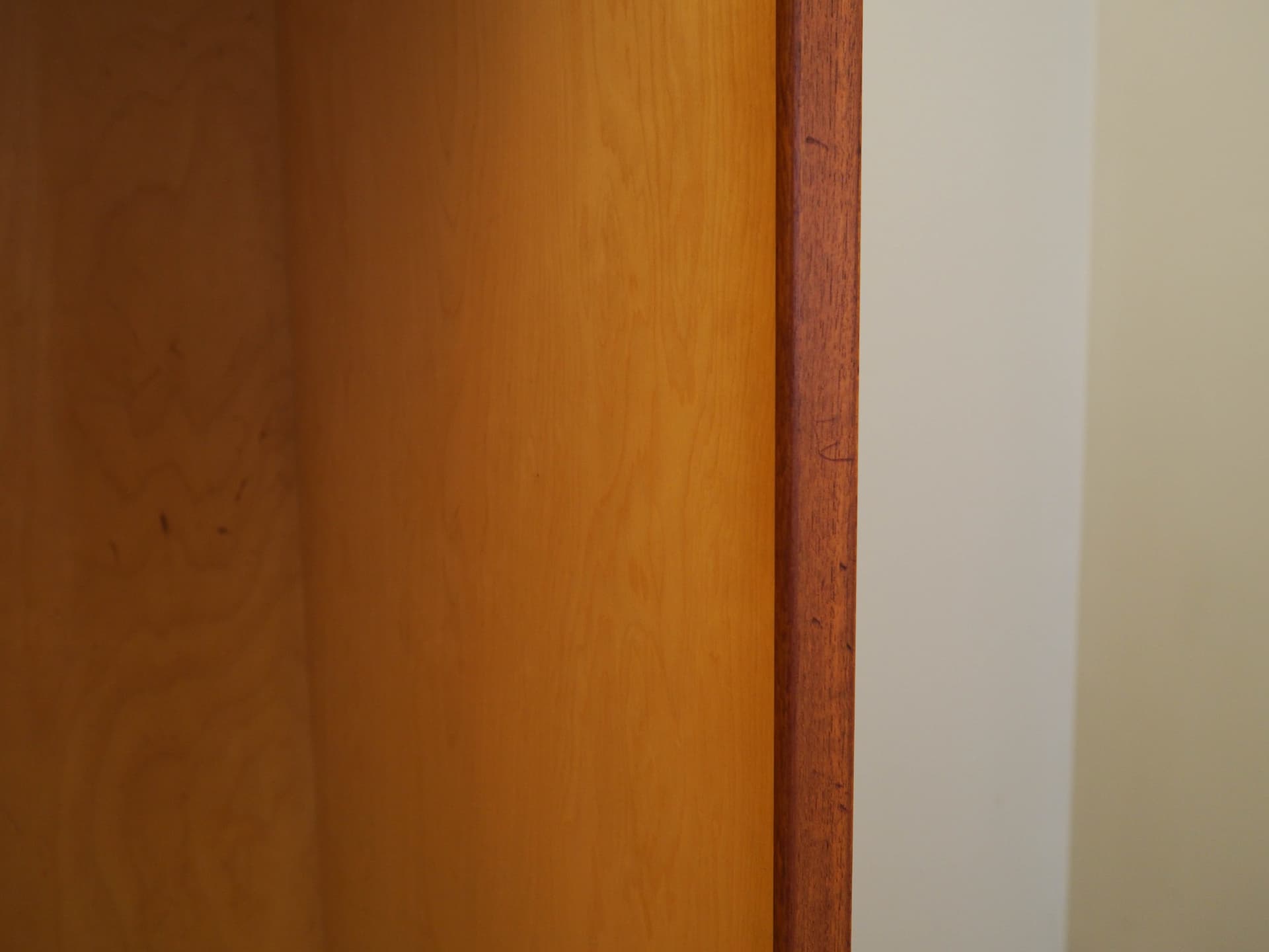 Wardrobe, brown teak, Denmark, 1960s. - 183484