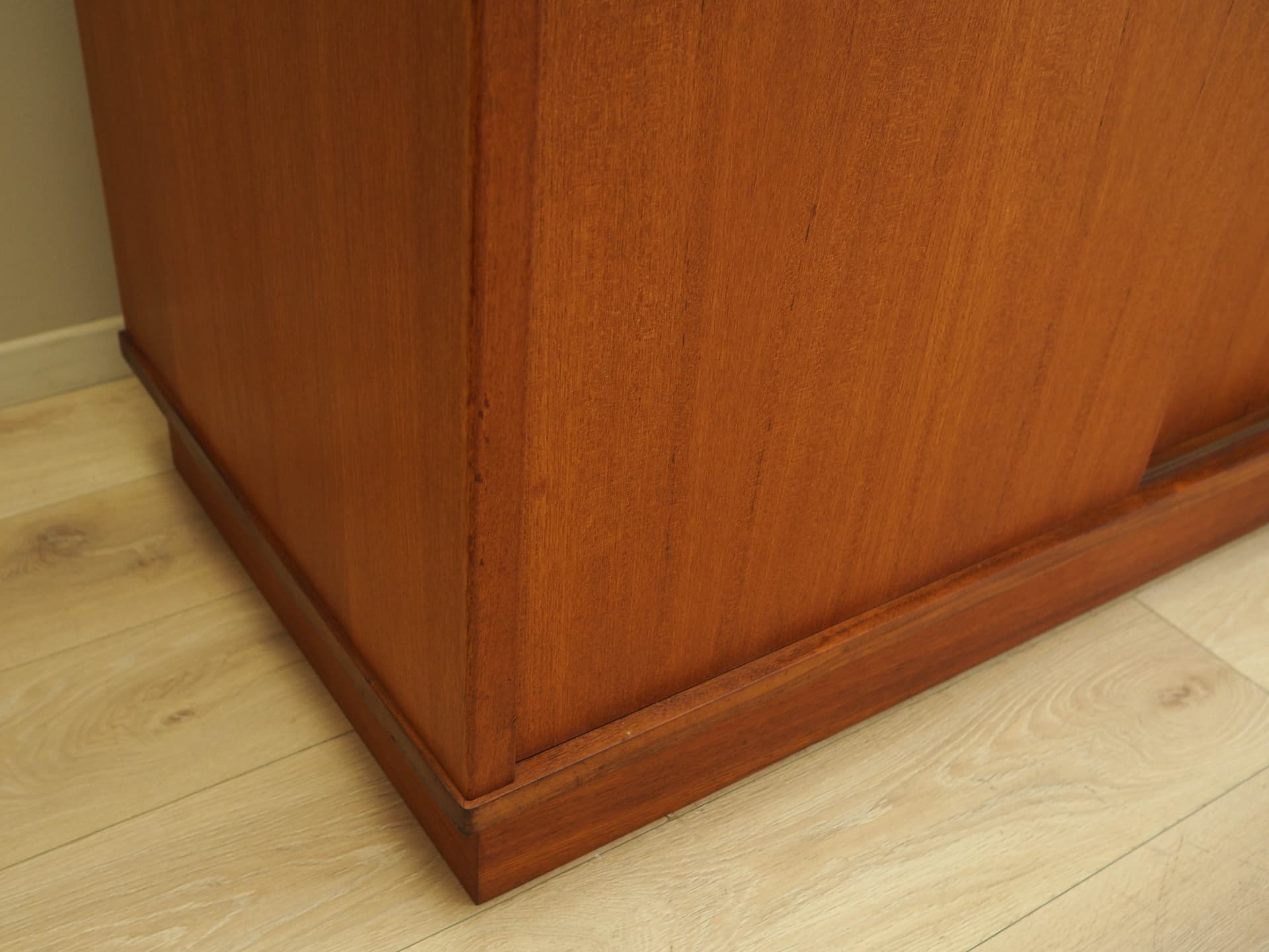 Wardrobe, brown teak, Denmark, 1960s. - 183486