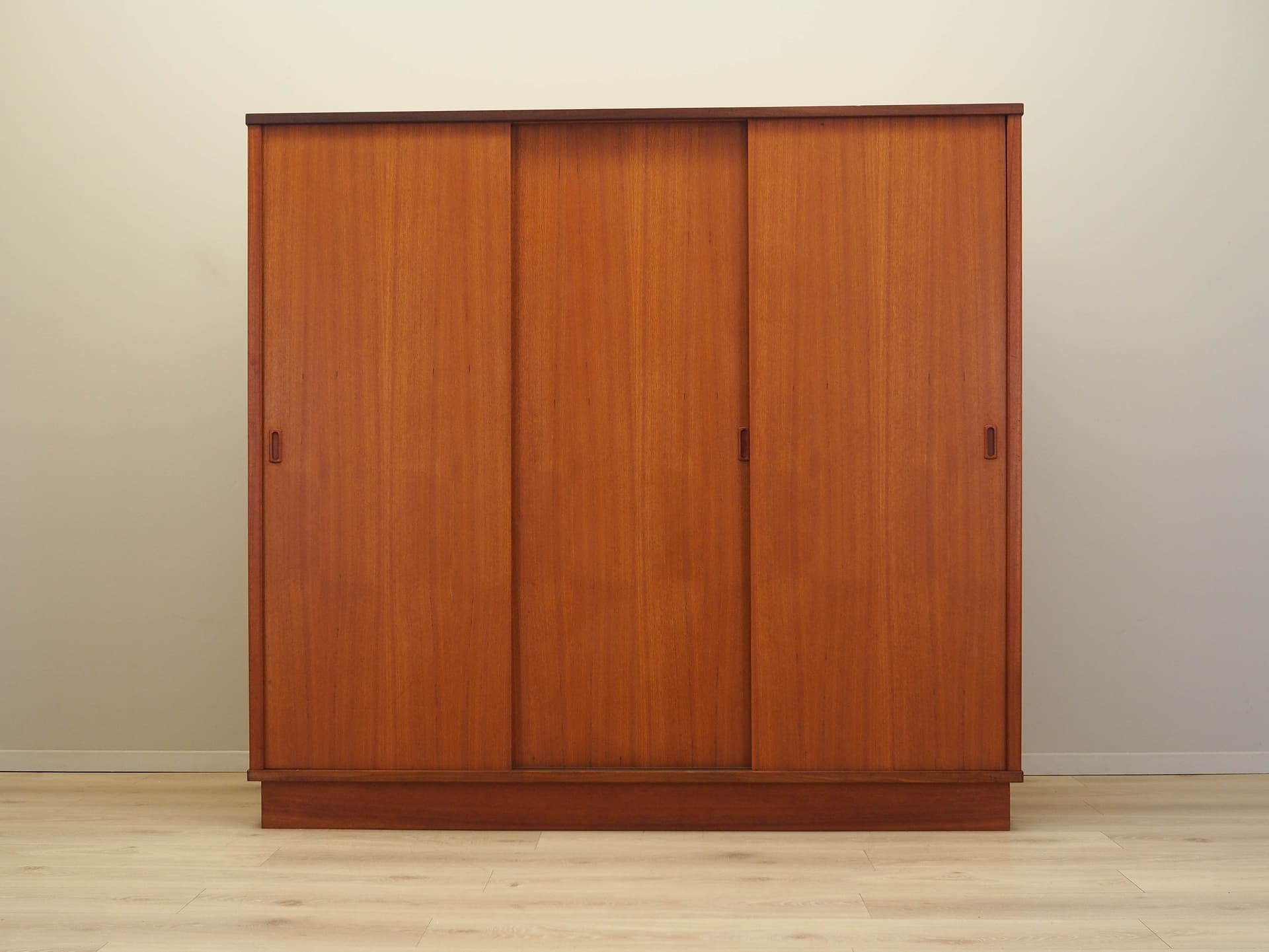 Wardrobe, brown teak, Denmark, 1960s. - 183474