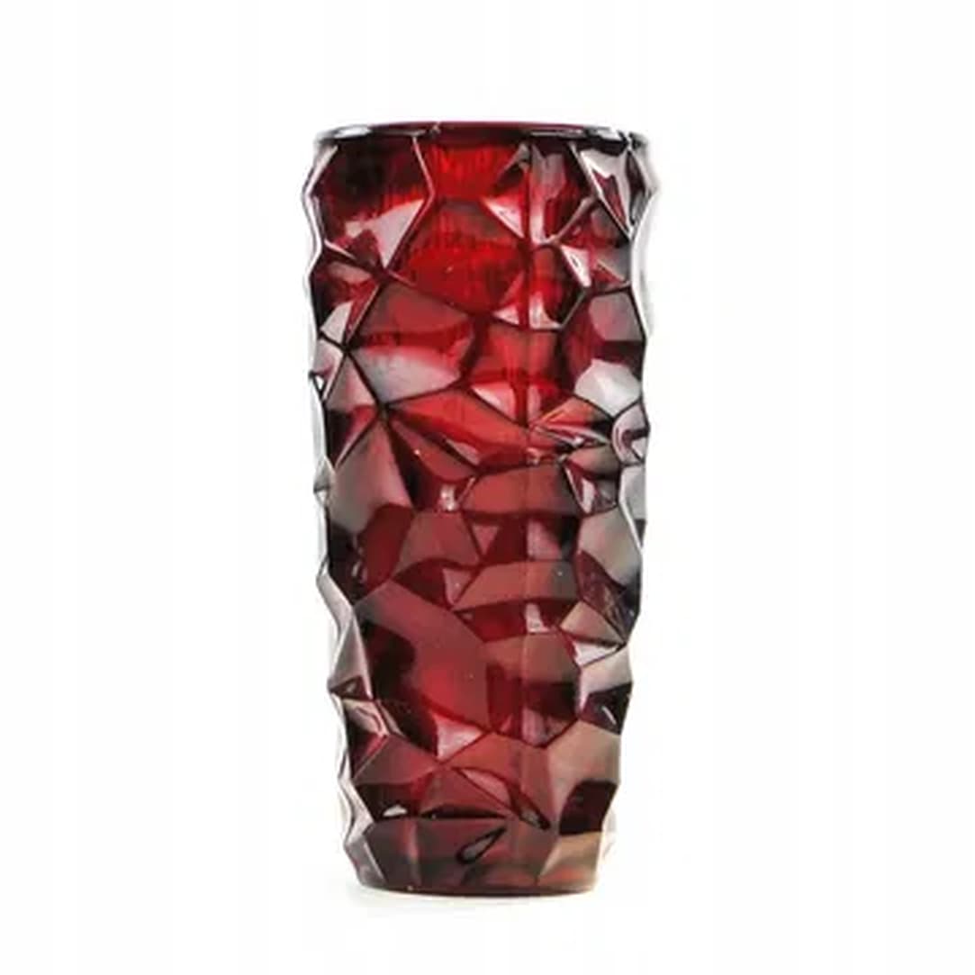 Okulus vase, Mid-century modern, transparent glass, Ząbkowice, Poland, 1970s. - 183561