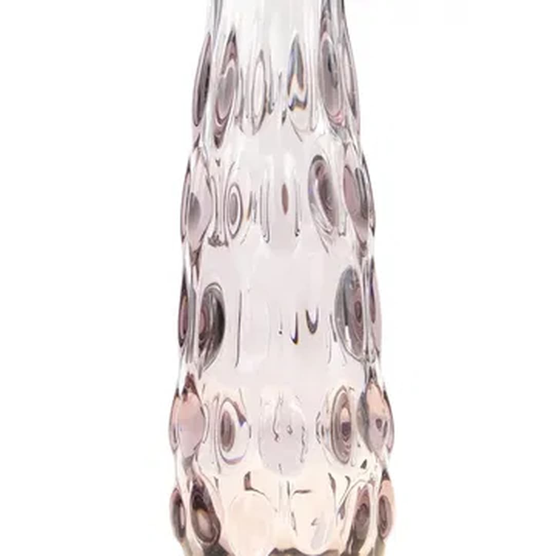 Fasolka vase, Mid-century modern, red glass, Ząbkowice, Poland, 1970s. - 183582