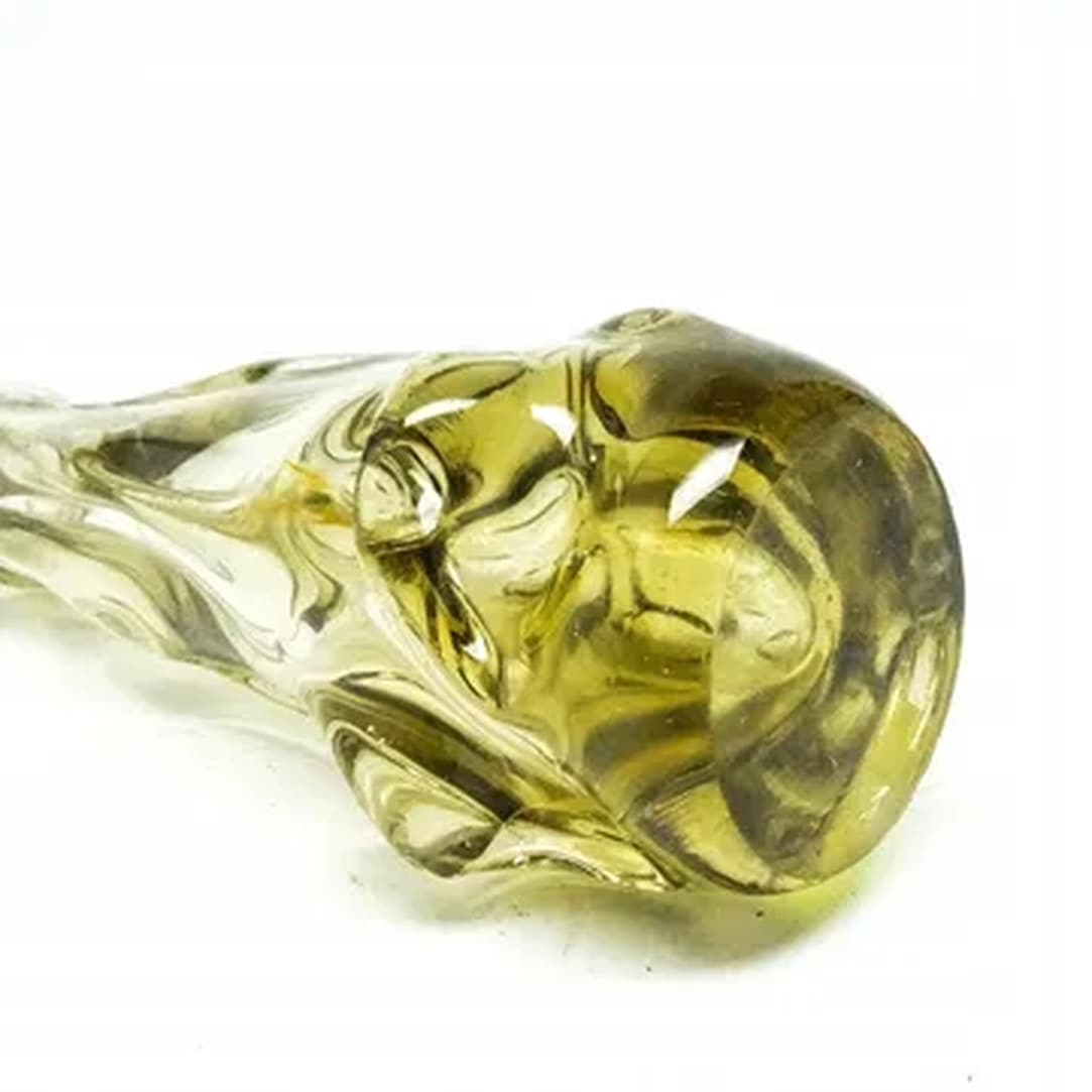 Sekacz Modernism vase, crumpled glass, Huta Wołomin, Poland, 1980s. - 183597