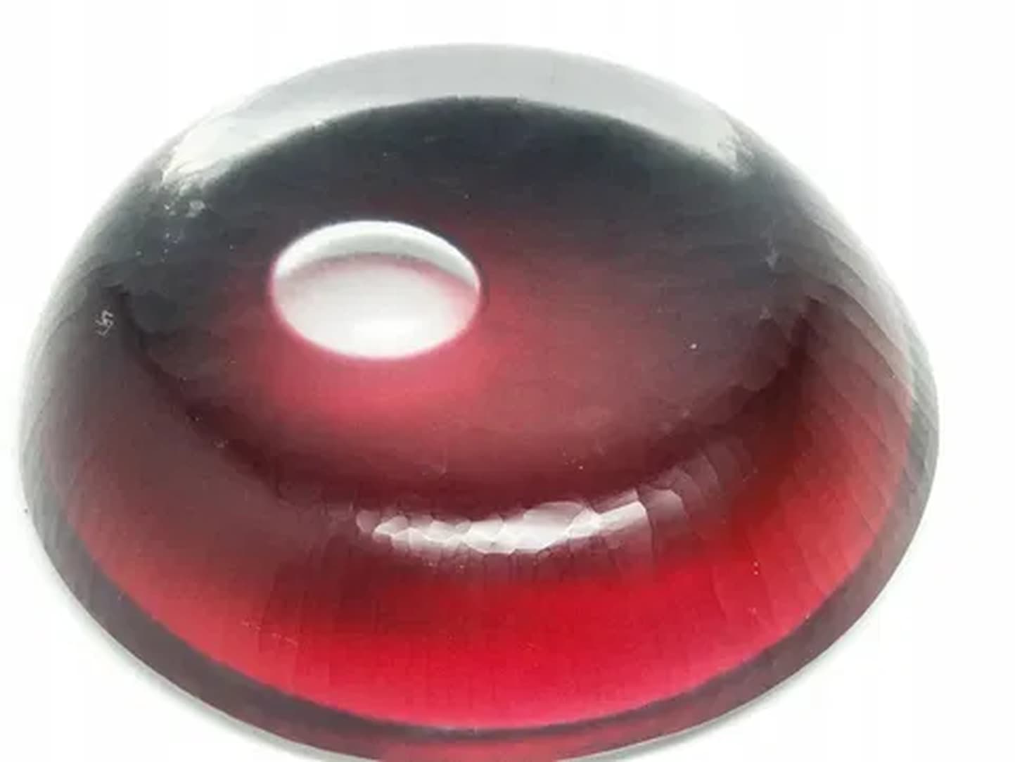 Centerpiece bowl, frosted glass, by V. Lindstrand, Sweden, 1950s. - 183664