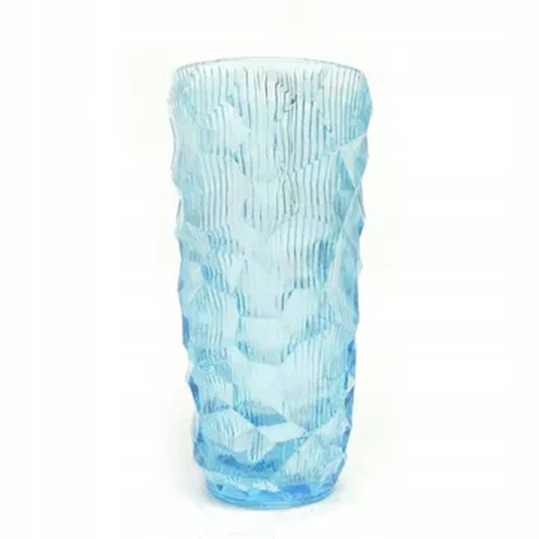 Wazon Okulus, Mid-century modern, szkło, Ząbkowice, Polska, lata 70.