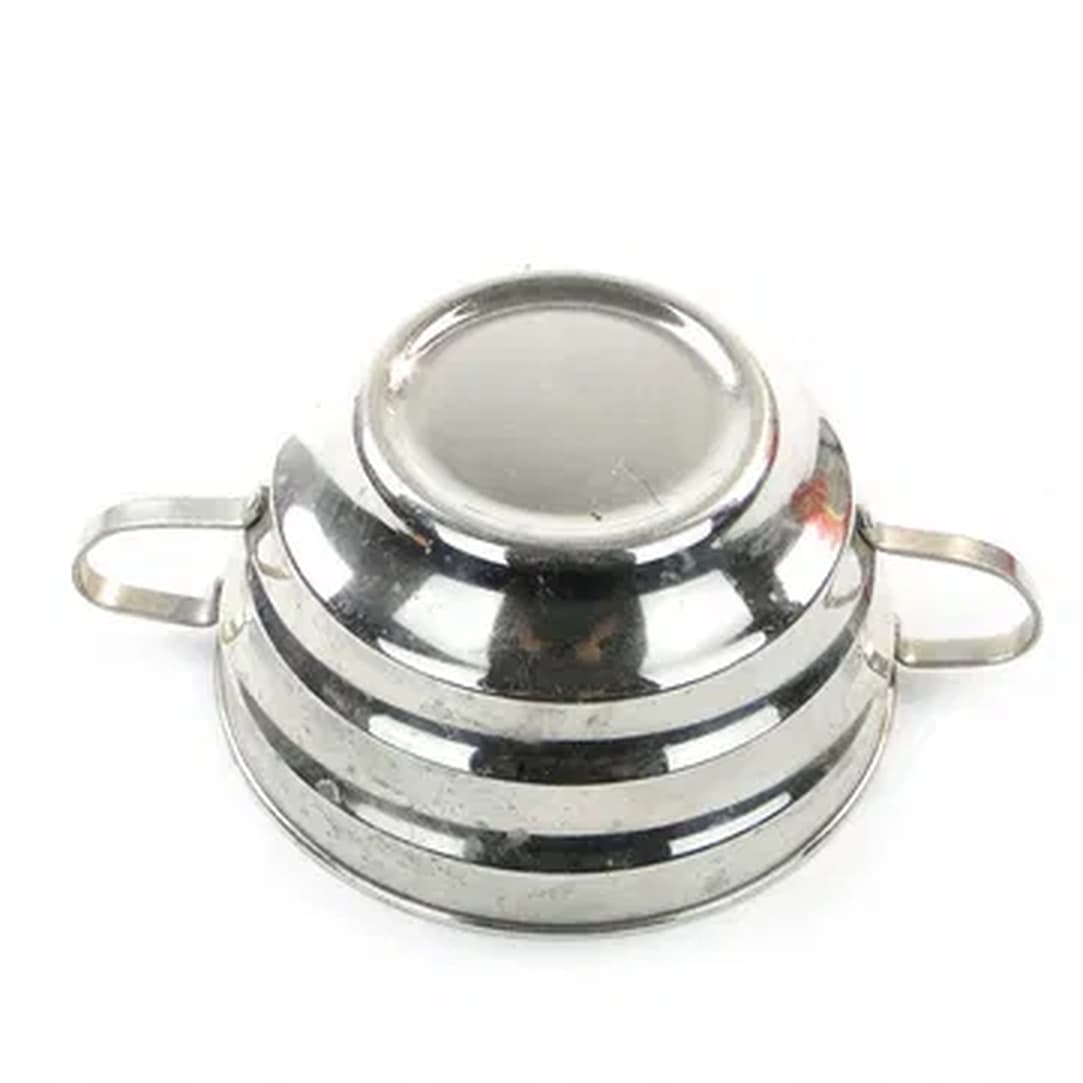 Cukiernica Art Nouveau, mosiądz srebrzony, Niemcy, początek XX w. - 183726