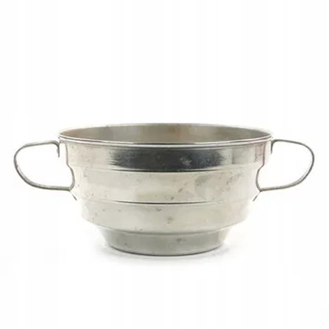 Cukiernica Art Nouveau, mosiądz srebrzony, Niemcy, początek XX w. - WYMIARY