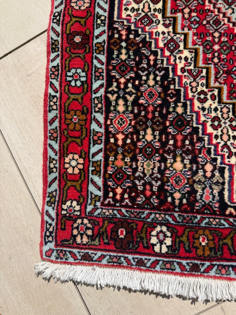 Dywan Bidjar 115x75 cm, czerwony, wełna, Iran - 183901