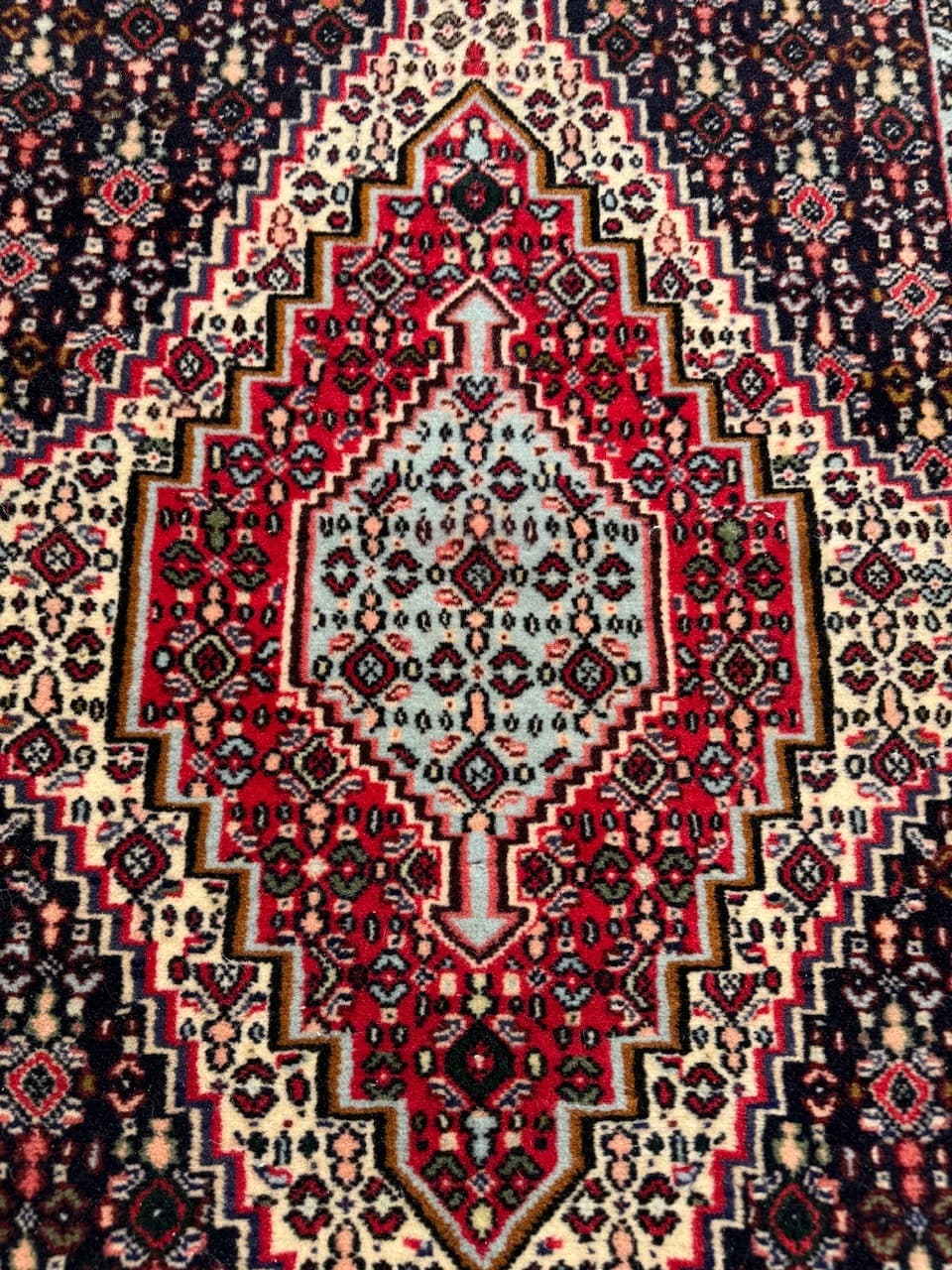 Dywan Bidjar 115x75 cm, czerwony, wełna, Iran - 183910