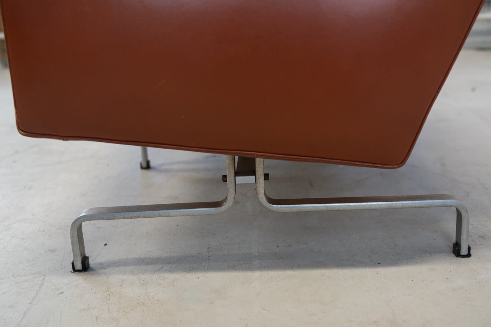 Zestaw trzech sof PK31, brązowy, skóra naturalna koniakowa, Dania, lata 70. - 184737