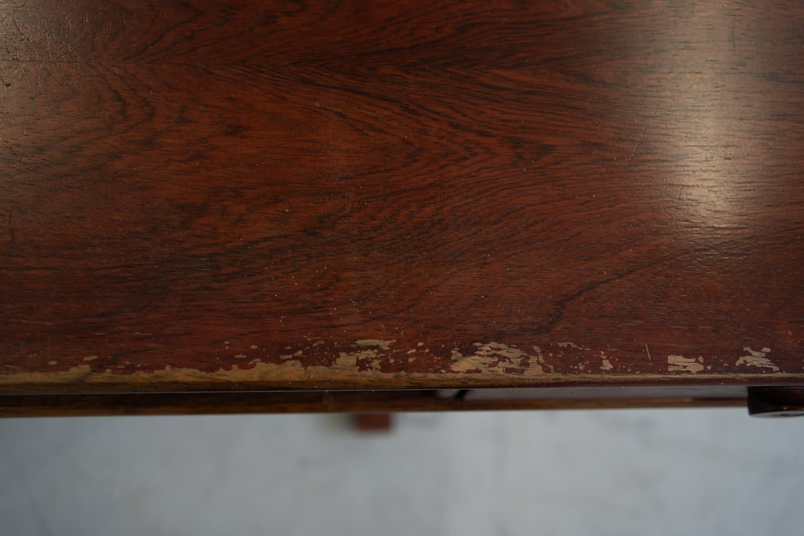 Model 530 writing desk, brown, walnut wood - 184730