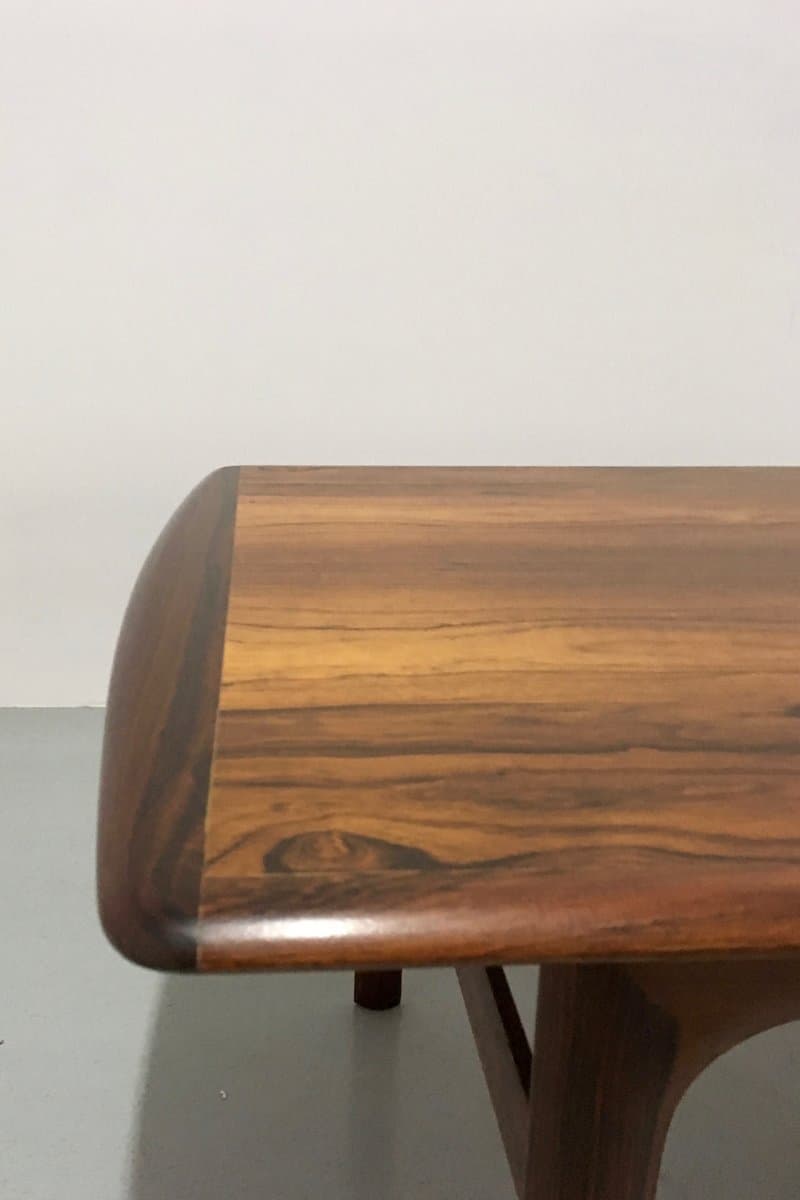 Vintage coffee table, brown, teak - 184638