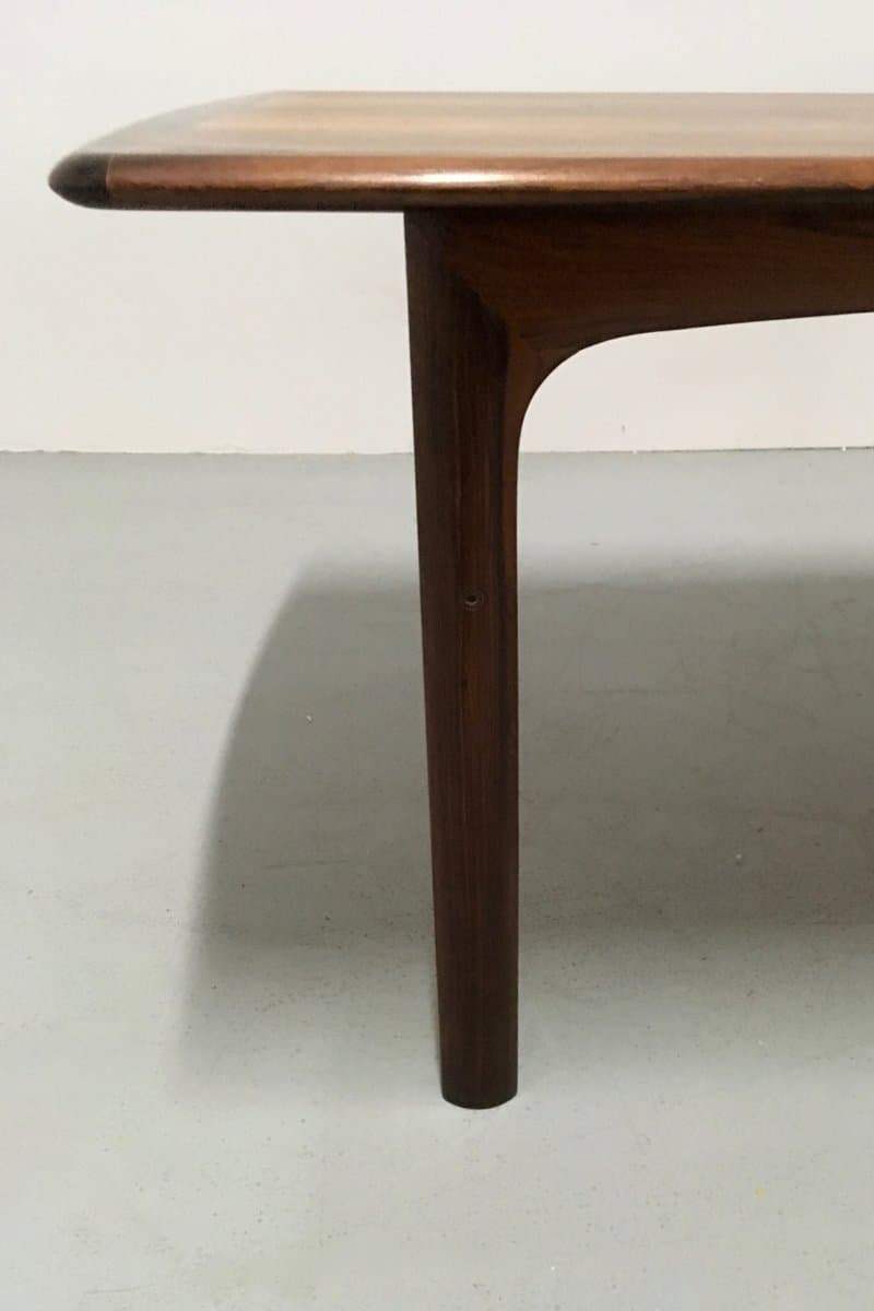 Vintage coffee table, brown, teak - 184639