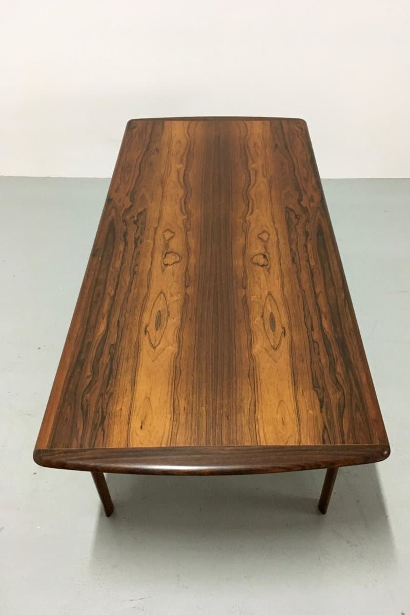 Vintage coffee table, brown, teak - 184637