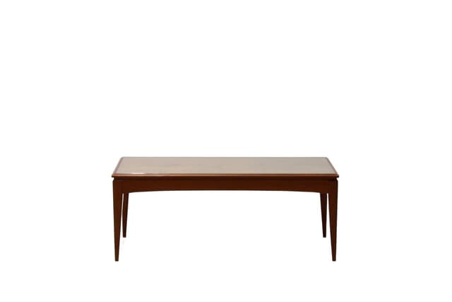 Coffee table Richard Hornby for Fyne Ladye, brown, teak - DIMENSION