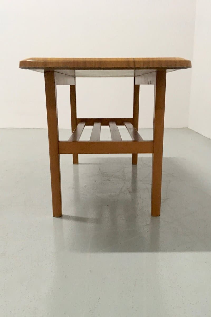 Stolik kawowy, beżowy, drewno, Formwood, lata 70. - 184621