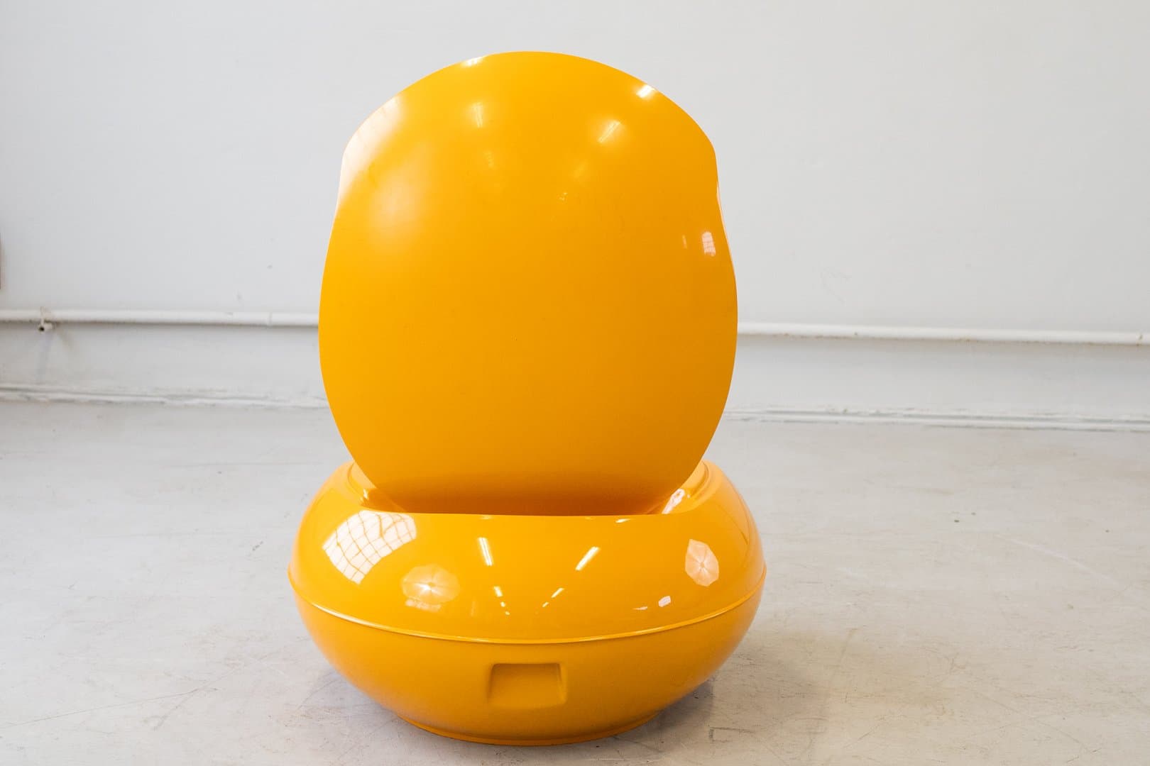 Egg Chair, orange, fiberglass - 184531