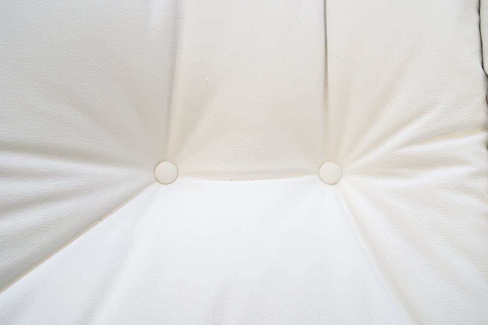 Sofa Soriana, biała, skóra, Cassina, lata 70. - 184518