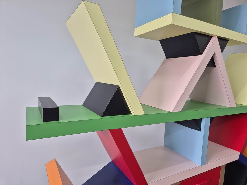 Carlton Shelving Unit Sottsass, multicolor, wood - 184508