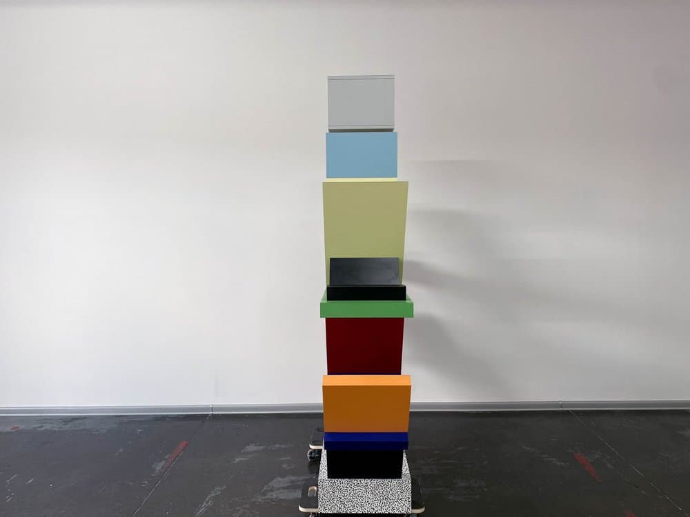 Carlton Shelving Unit Sottsass, multicolor, wood - 184509