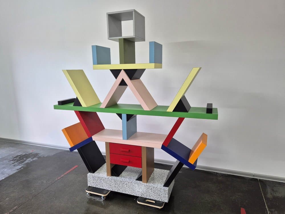 Carlton Shelving Unit Sottsass, multicolor, wood - 184507