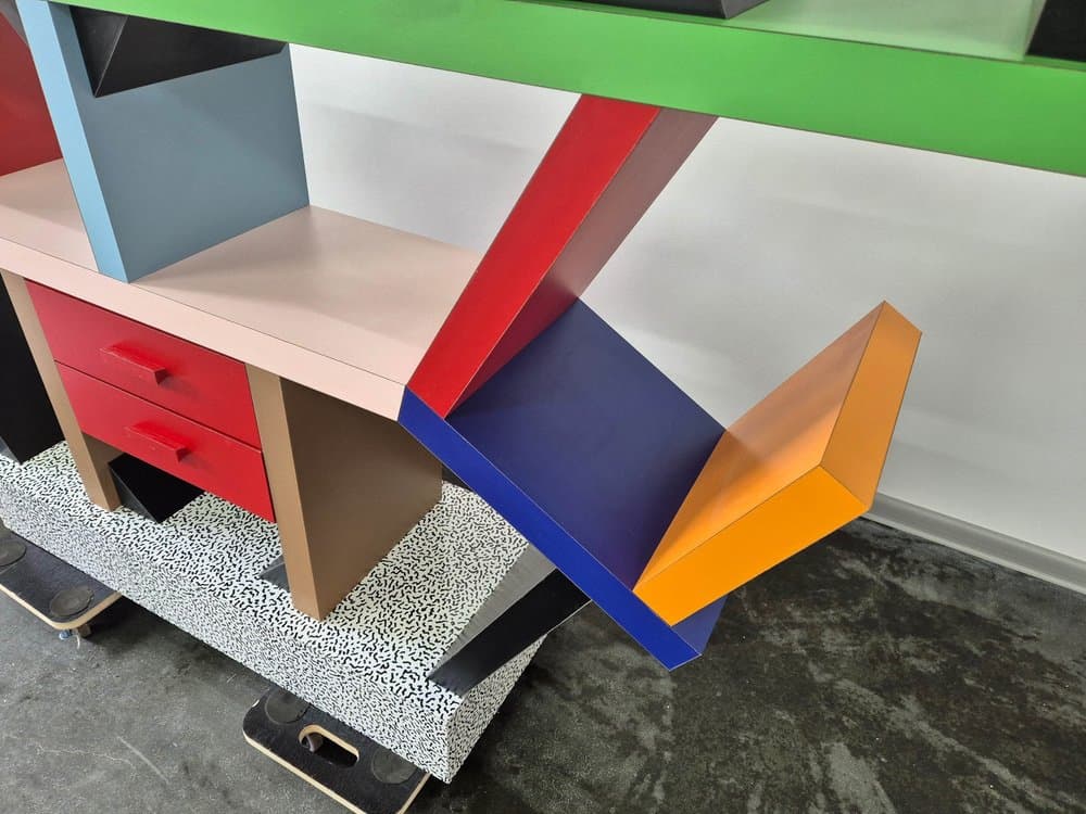Carlton Shelving Unit Sottsass, multicolor, wood - 184505