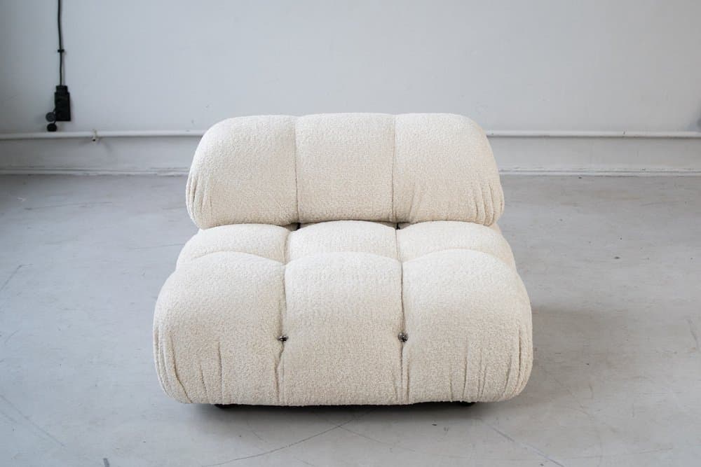 Zestaw sof Camaleonda 6 elementów, kość słoniowa, boucle, proj. M. Bellini, B&b Italia, 1972 - 184494