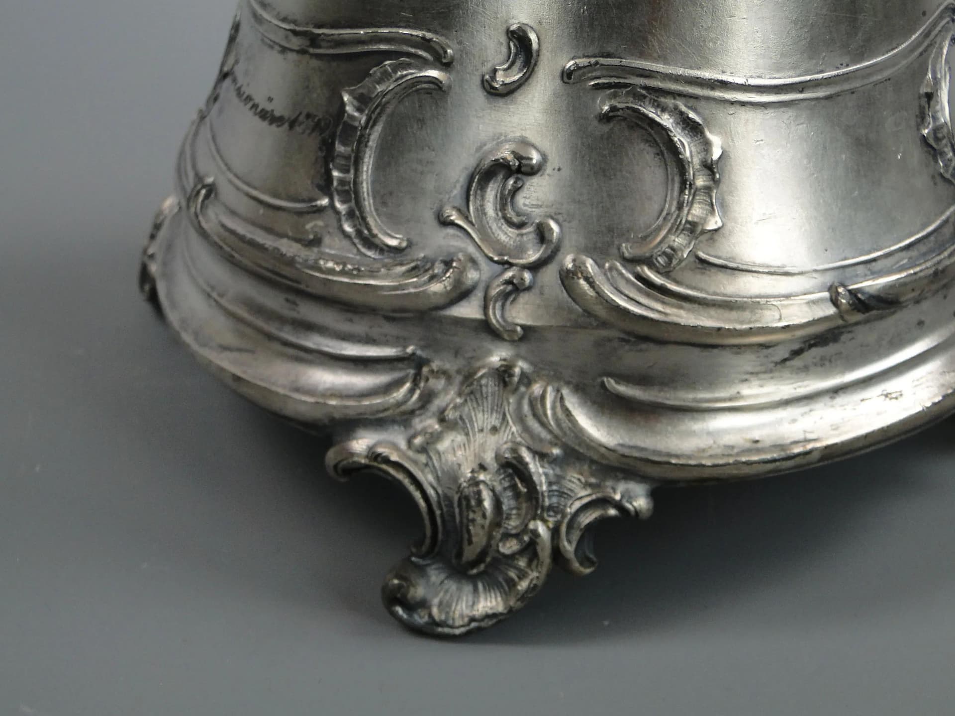 Jug Rococo, silver-plated pewter, WMF, Germany, 19th c. - 12765