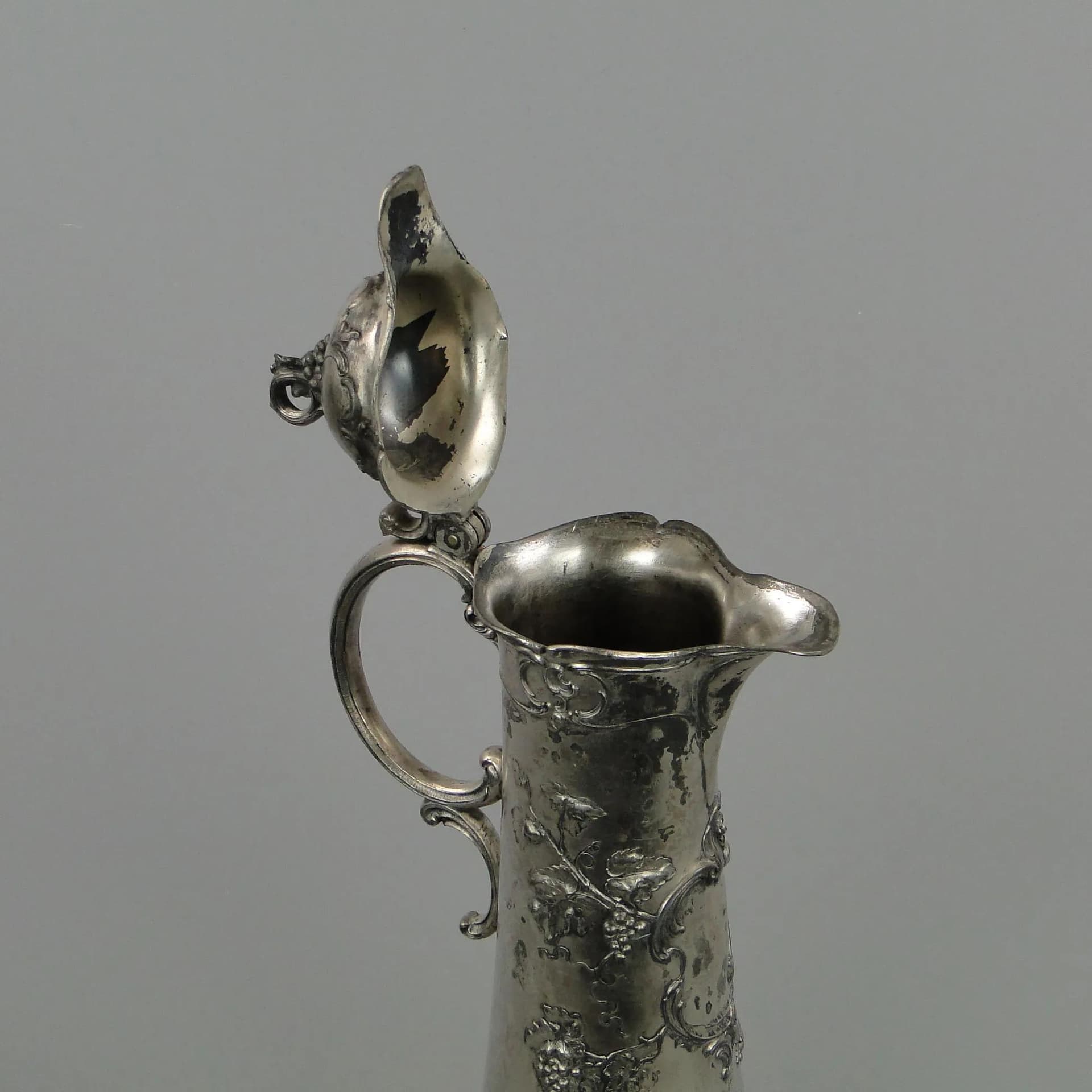 Jug Rococo, silver-plated pewter, WMF, Germany, 19th c. - 12763