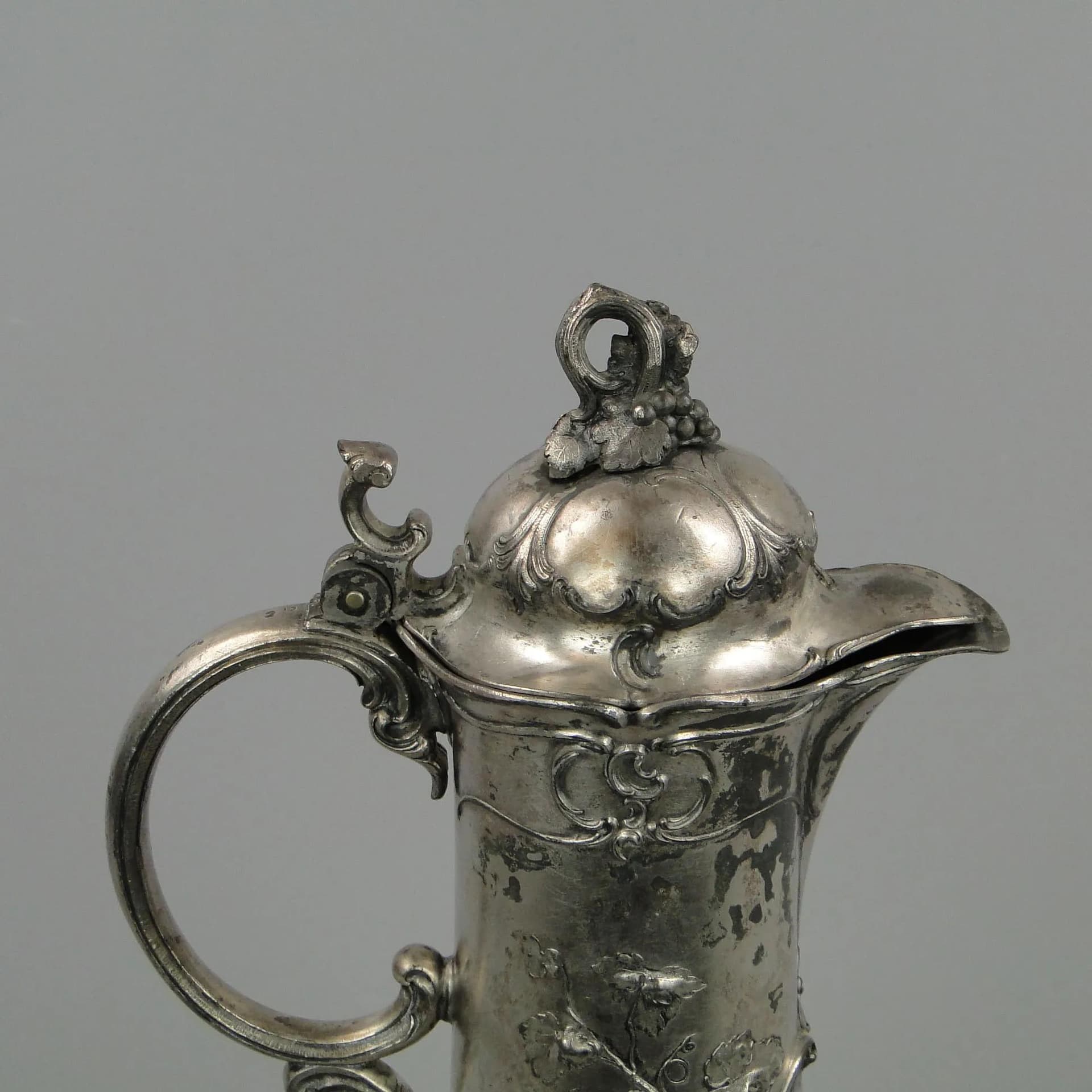 Jug Rococo, silver-plated pewter, WMF, Germany, 19th c. - 12762