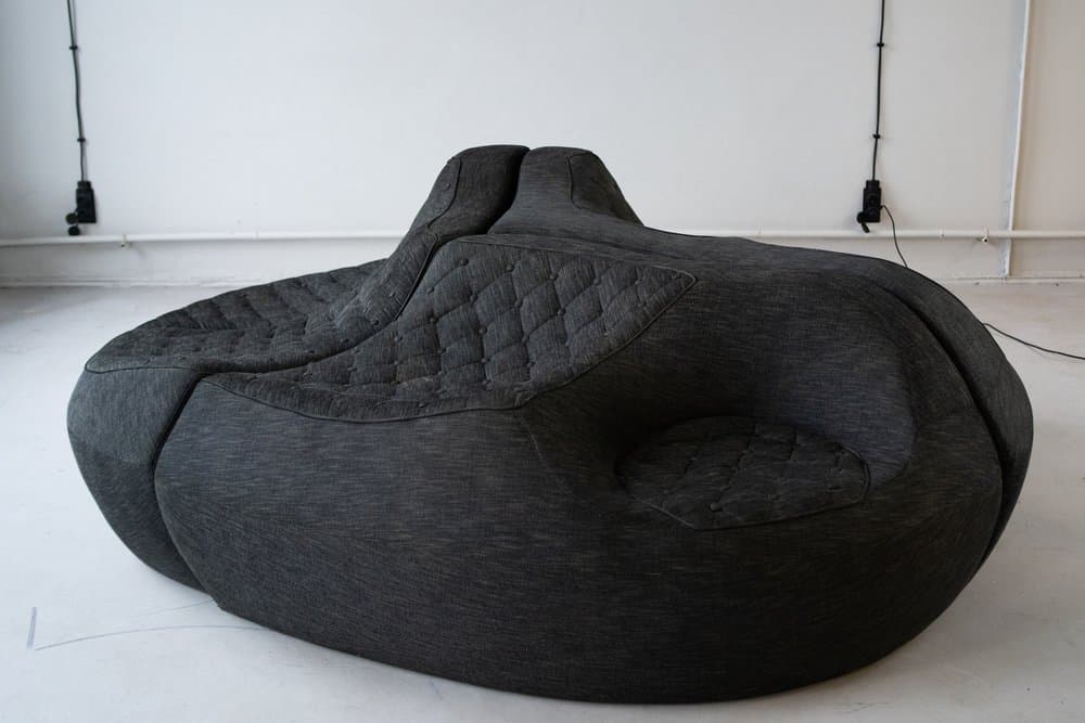 Zestaw trzech sof Saruyama Island, szary, tkanina, proj. T. Kita, Moroso, 2006 - 184428