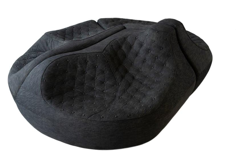 Zestaw trzech sof Saruyama Island, szary, tkanina, proj. T. Kita, Moroso, 2006