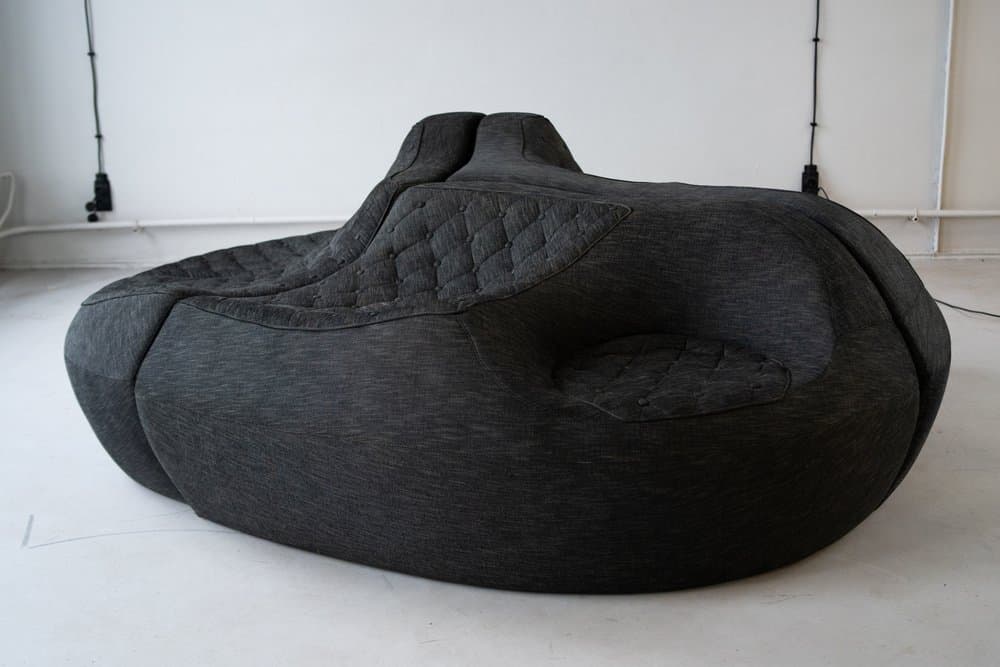 Zestaw trzech sof Saruyama Island, szary, tkanina, proj. T. Kita, Moroso, 2006 - 184427