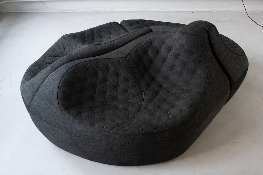 Zestaw trzech sof Saruyama Island, szary, tkanina, proj. T. Kita, Moroso, 2006 - 184425