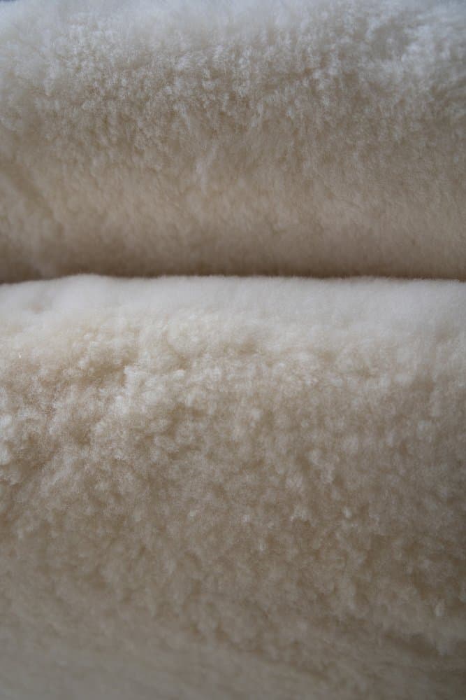 Set of Womb Chair and ottoman, white, fabric - 184420