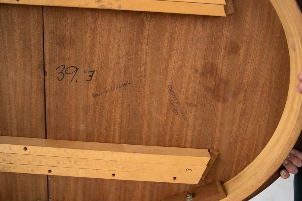 Stół jadalniany, ciemnobrązowy, palisander, Dania, lata 60. - 184345