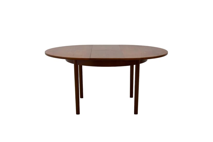 Vanson extendable dining table, brown, teak