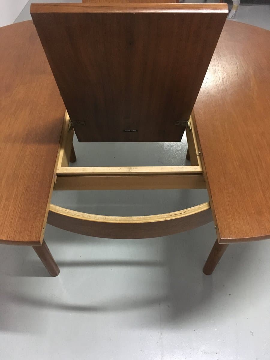 Stół jadalniany rozkładany Vanson, brązowy, teak - 184210