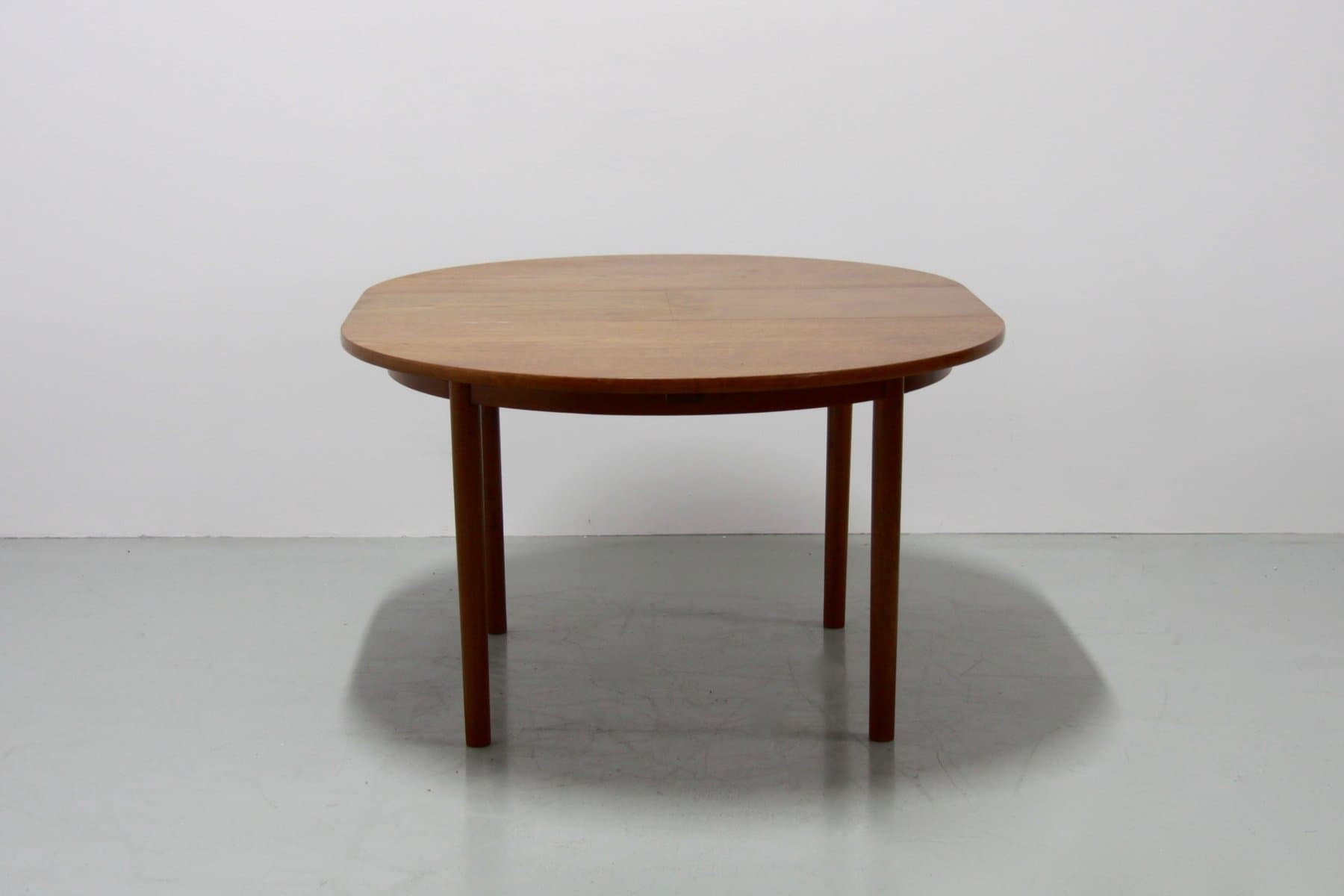 Stół jadalniany rozkładany Vanson, brązowy, teak - 184207